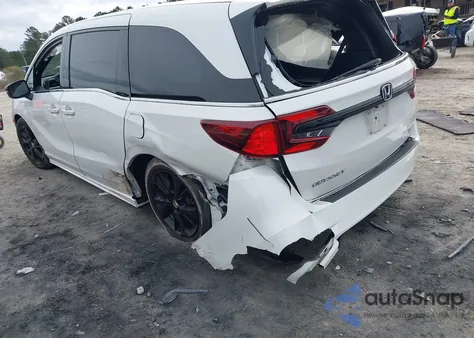 2023 Honda Odyssey Sport from USA, damaged, VIN 5FNRL6H77PB053437